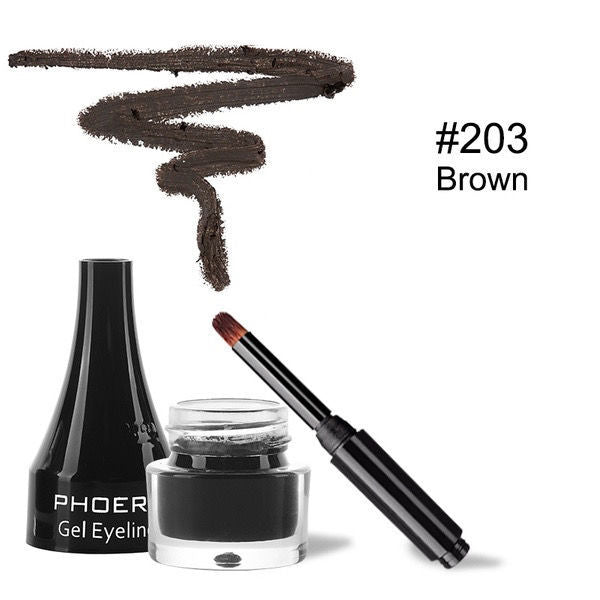 Brown Novice Makeup Black Eye Liner Makeup