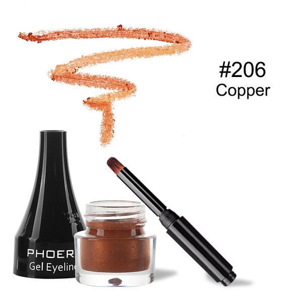 Brown Novice Makeup Black Eye Liner Makeup